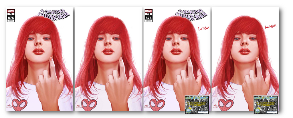 AMAZING SPIDER-MAN #74/#875 INHYUK LEE EXCLUSIVE OPTIONS