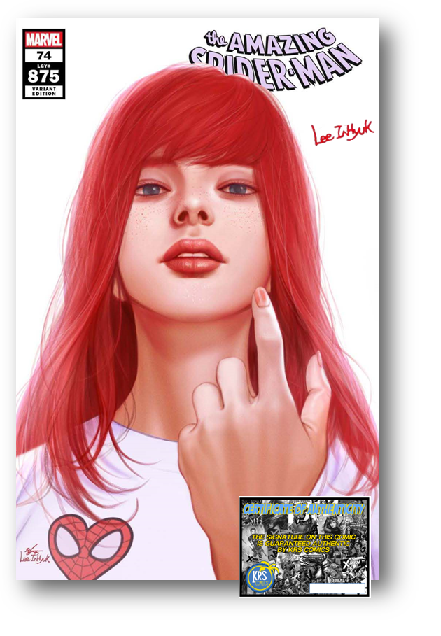 AMAZING SPIDER-MAN #74/#875 INHYUK LEE EXCLUSIVE OPTIONS