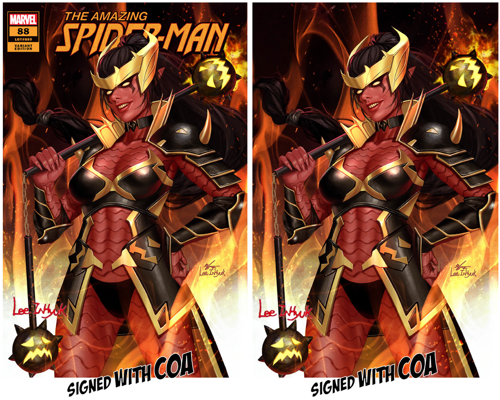 AMAZING SPIDER-MAN #88 INHYUK LEE EXCLUSIVE OPTIONS