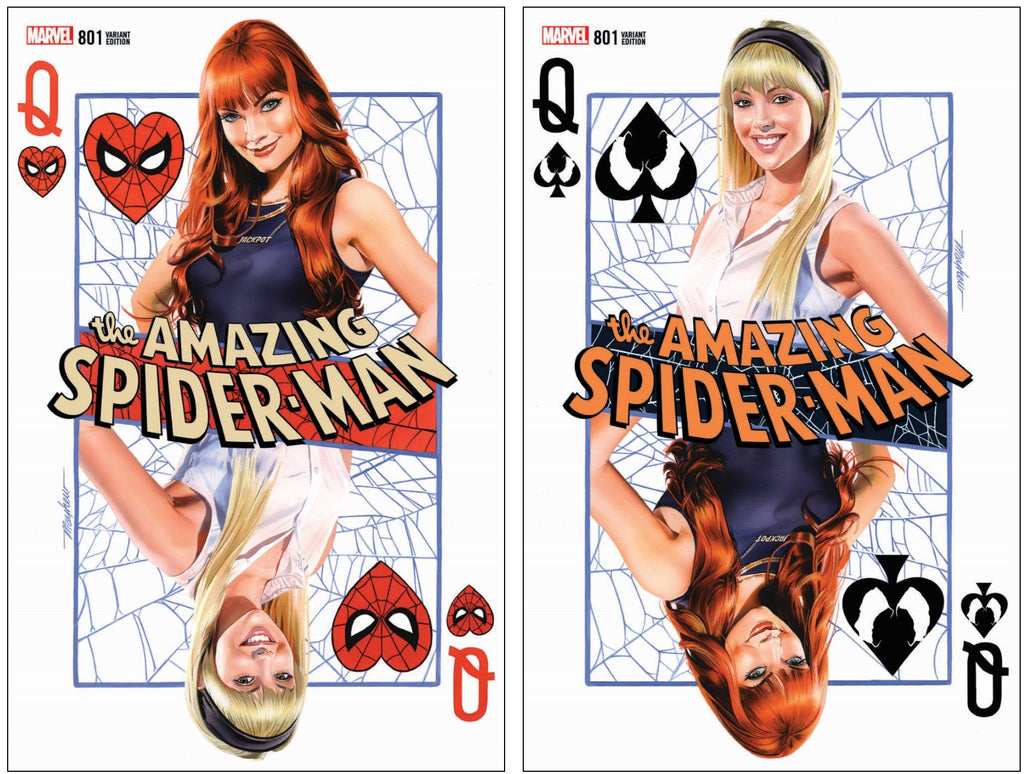 AMAZING SPIDER-MAN #801 MIKE MAYHEW VARIANT SET