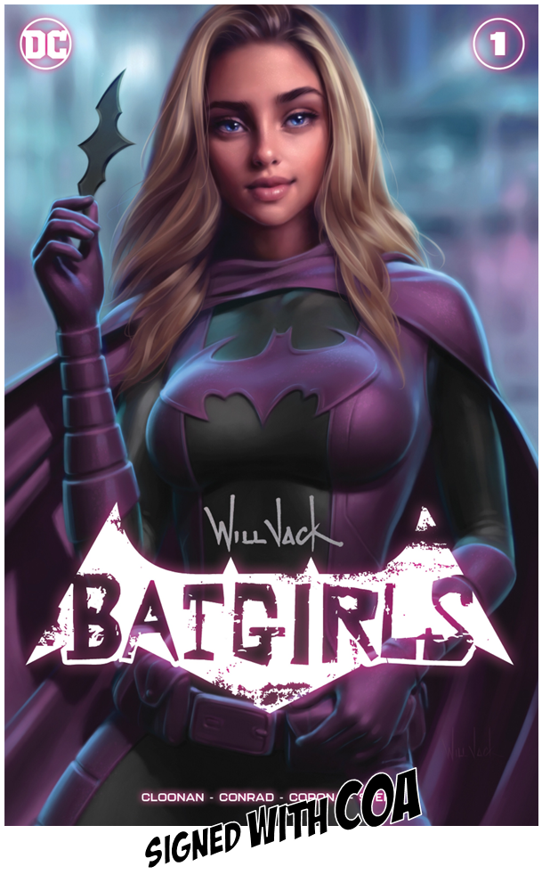 BATGIRLS #1 WILL JACK EXCLULSIVE OPTIONS