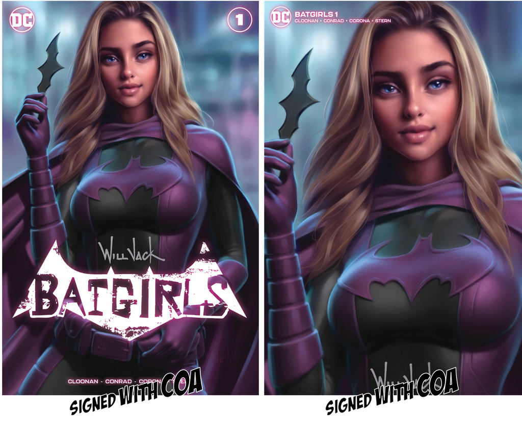 BATGIRLS #1 WILL JACK EXCLULSIVE OPTIONS