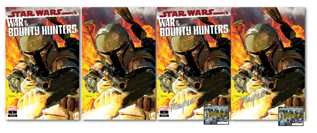 STAR WARS WAR BOUNTY HUNTERS #1 (OF 5) MIKE MAYHEW VARIANT OPTIONS