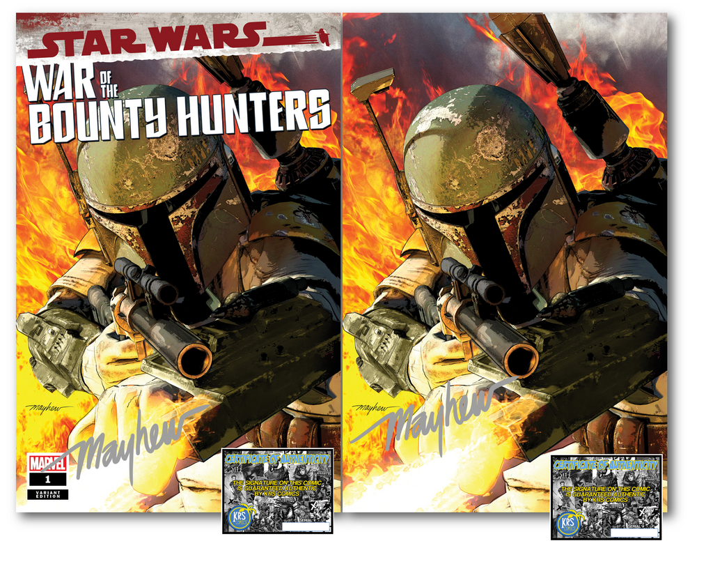 STAR WARS WAR BOUNTY HUNTERS #1 (OF 5) MIKE MAYHEW VARIANT OPTIONS
