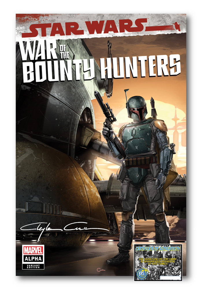STAR WARS WAR OF THE BOUNTY HUNTERS ALPHA #1 CLAYTON CRAIN VARIANT OPTIONS