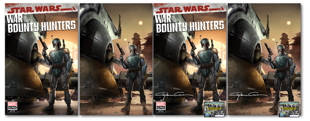STAR WARS WAR OF THE BOUNTY HUNTERS ALPHA #1 CLAYTON CRAIN VARIANT OPTIONS