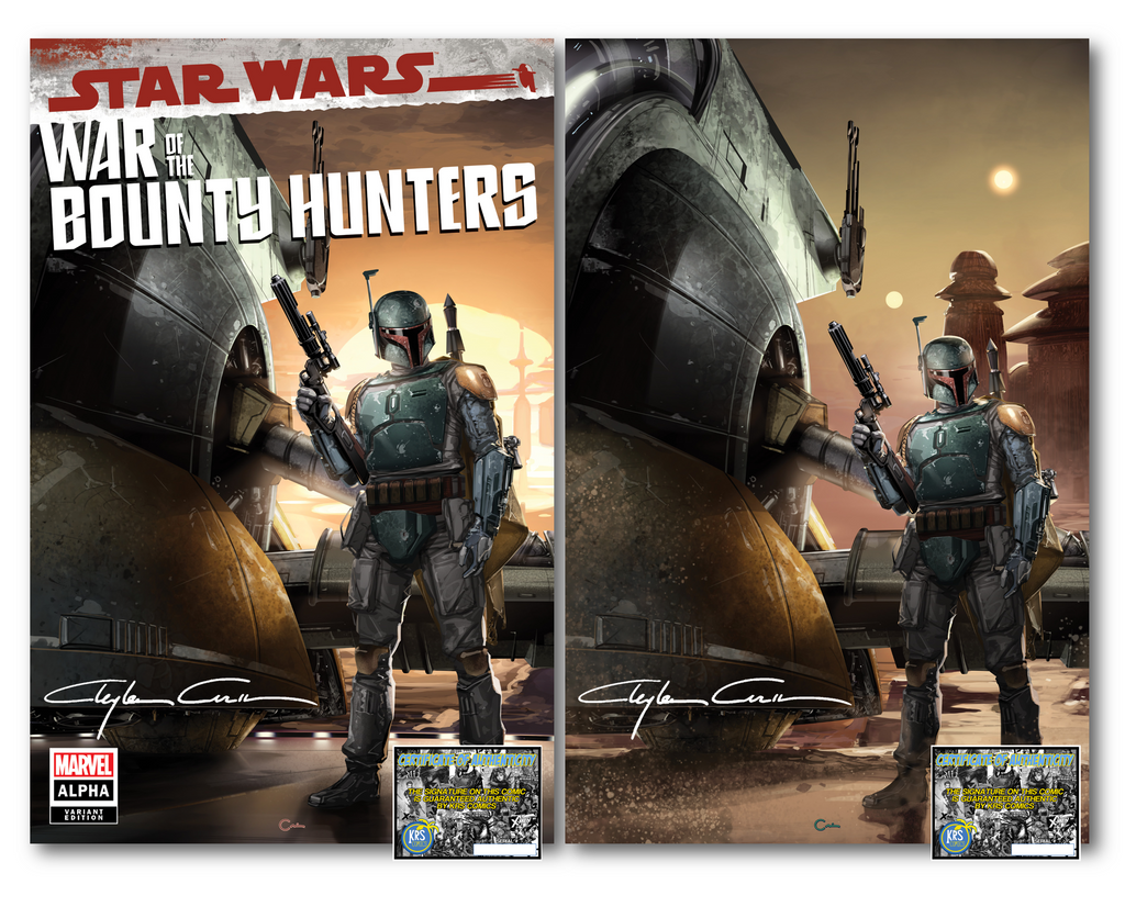 STAR WARS WAR OF THE BOUNTY HUNTERS ALPHA #1 CLAYTON CRAIN VARIANT OPTIONS