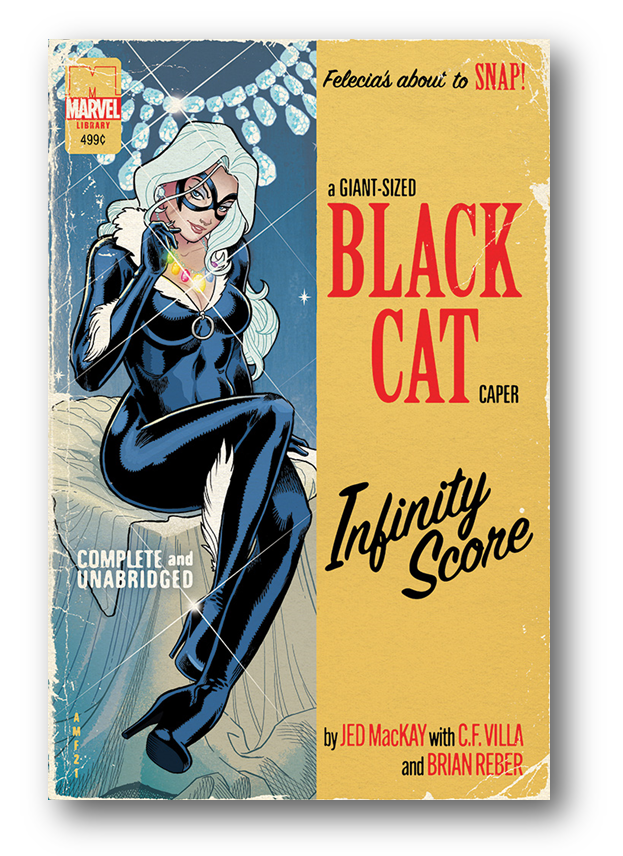 GIANT-SIZE BLACK CAT INFINITY SCORE #1 TONY FLEECS EXCLUSIVE OPTIONS