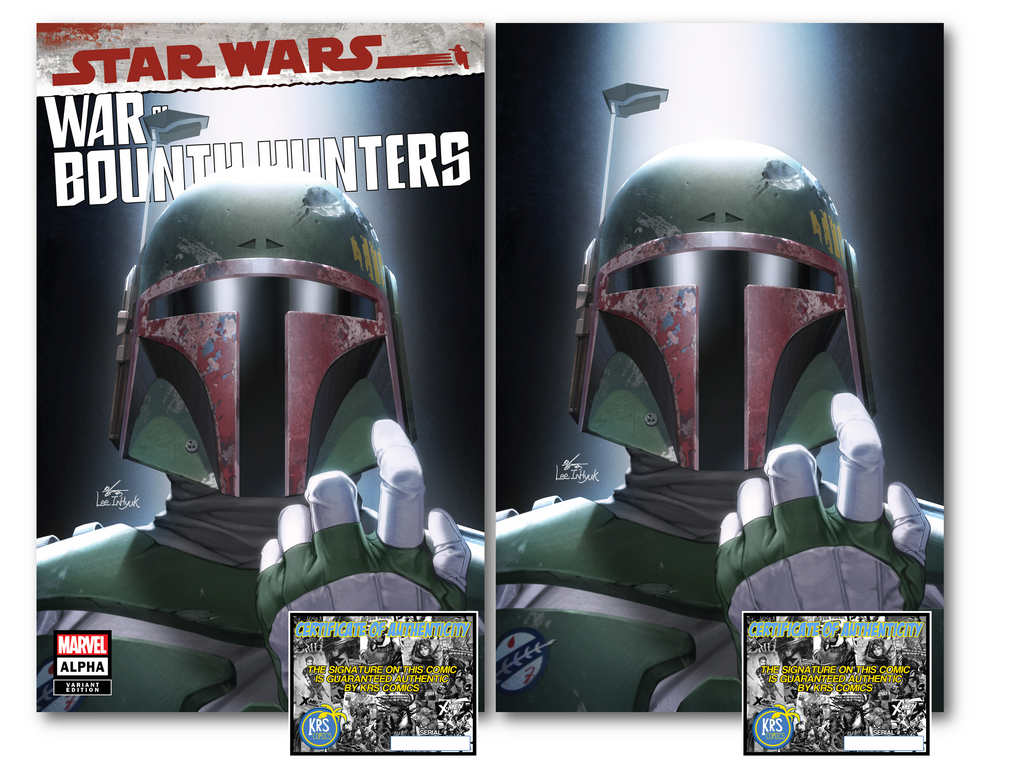STAR WARS WAR OF THE BOUNTY HUNTERS ALPHA #1 INHYUK LEE VARIANT OPTIONS