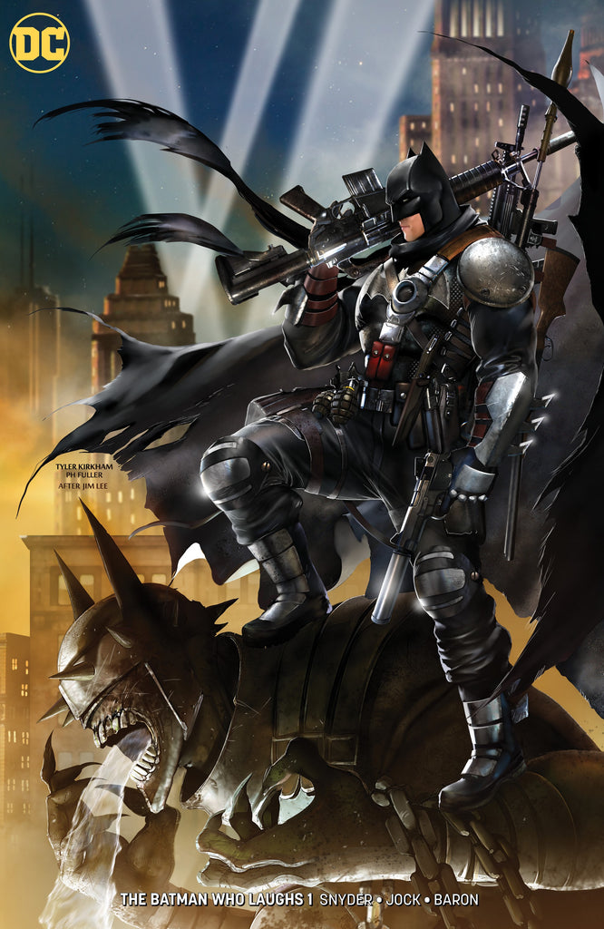 BATMAN WHO LAUGHS #1 (OF 6) TYLER KIRKHAM VARIANT OPTIONS