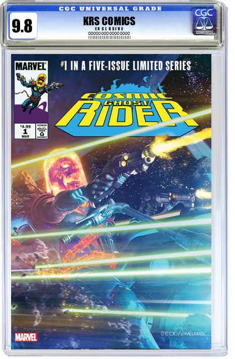 COSMIC GHOST RIDER #1 RAHZZAH EXCLUSIVE OPTIONS