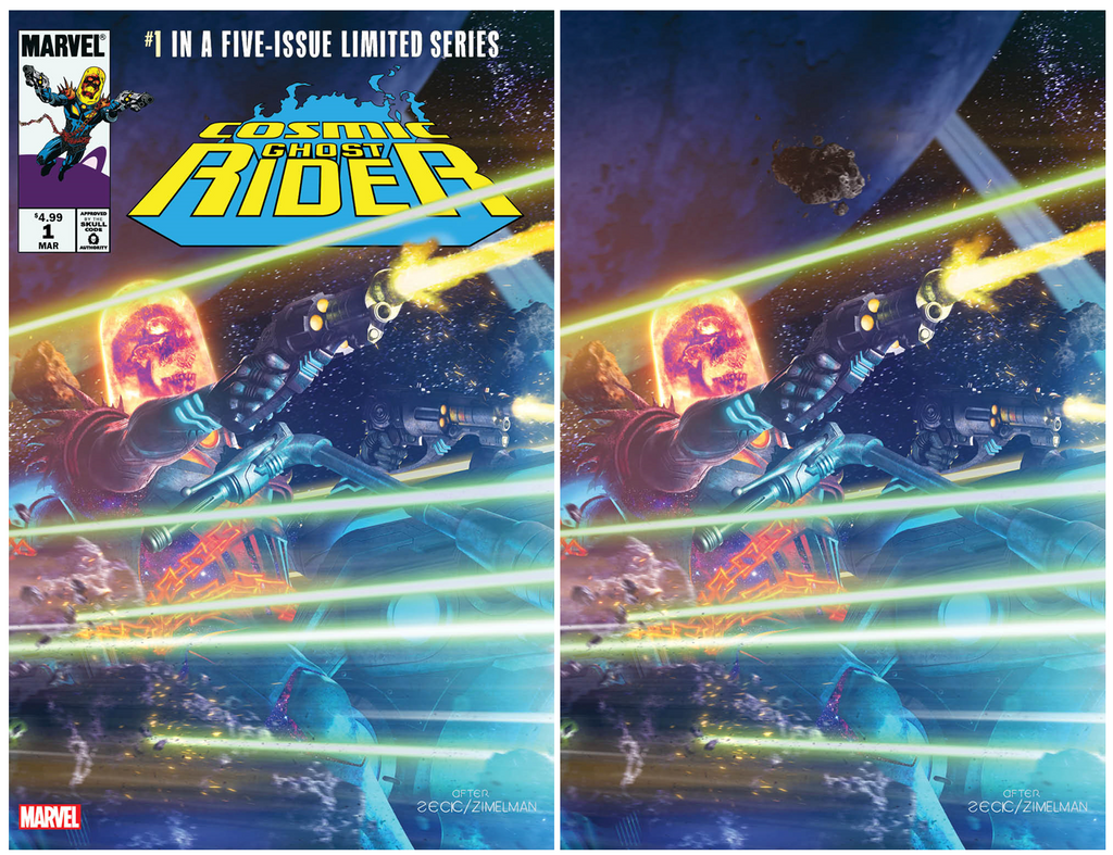 COSMIC GHOST RIDER #1 RAHZZAH EXCLUSIVE OPTIONS