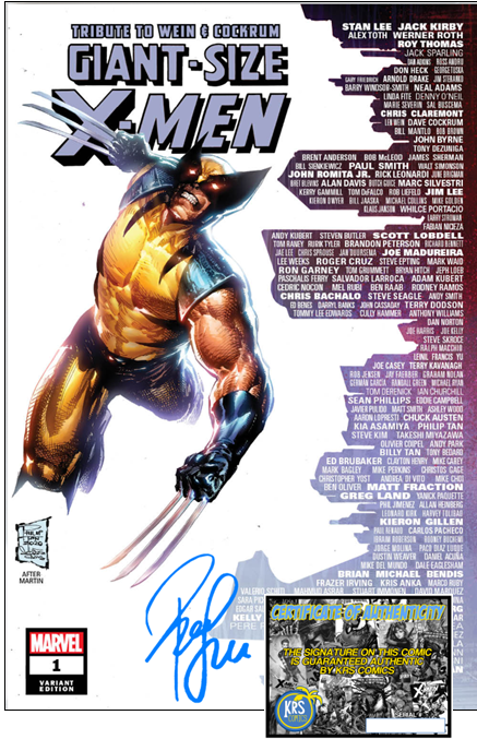 GIANT SIZE X-MEN TRIBUTE WEIN COCKRUM #1 PHILIP TAN SKYLINE VARIANT OPTIONS