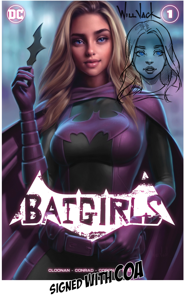 BATGIRLS #1 WILL JACK EXCLULSIVE OPTIONS