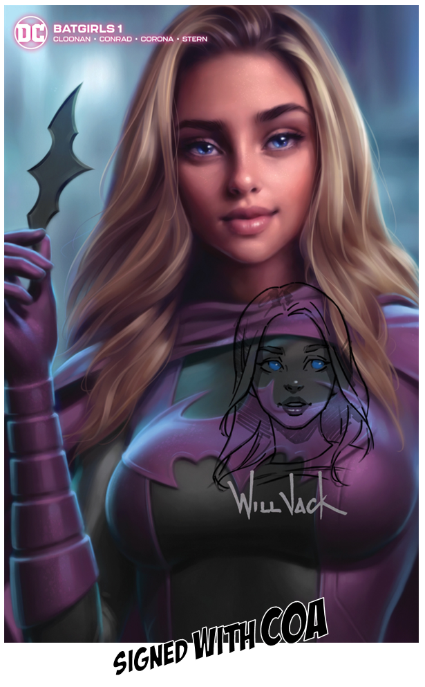 BATGIRLS #1 WILL JACK EXCLULSIVE OPTIONS