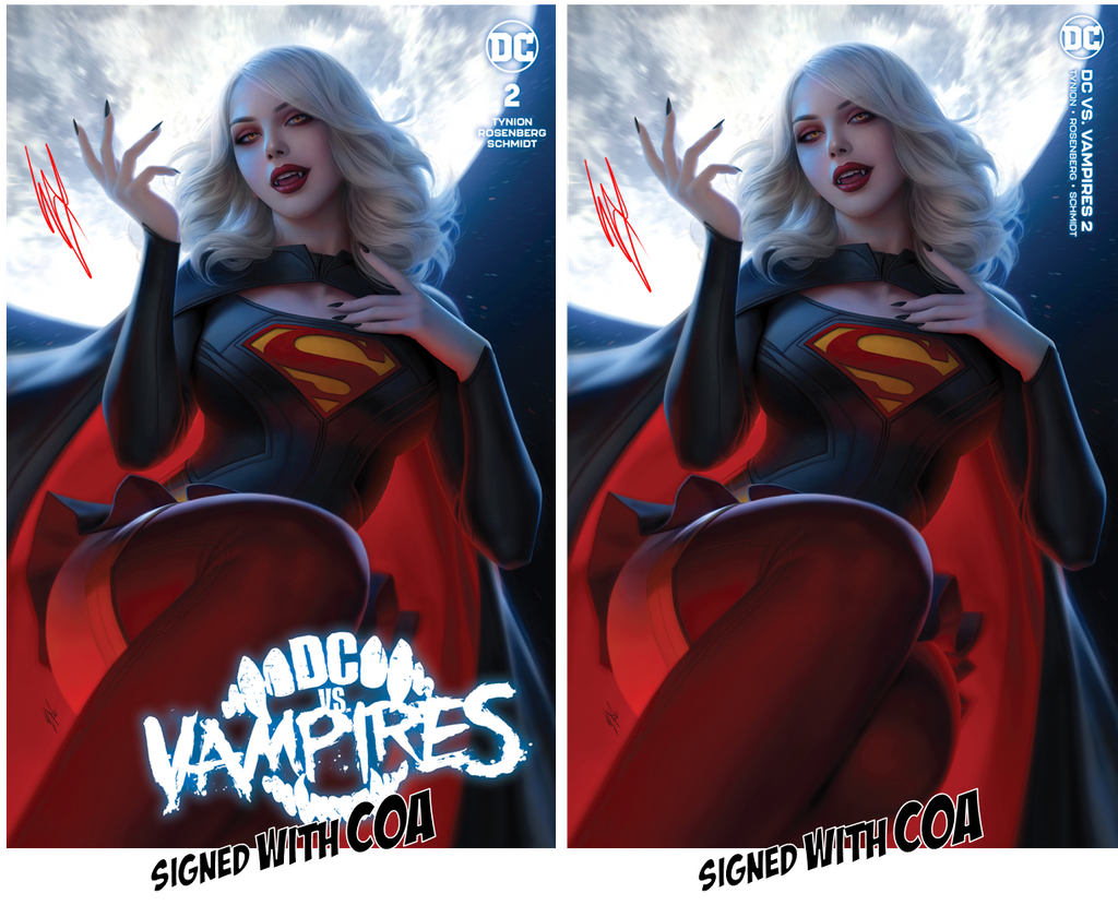 DC VS VAMPIRES #2 (OF 12) WARREN LOUW EXCLUSIVE OPTIONS