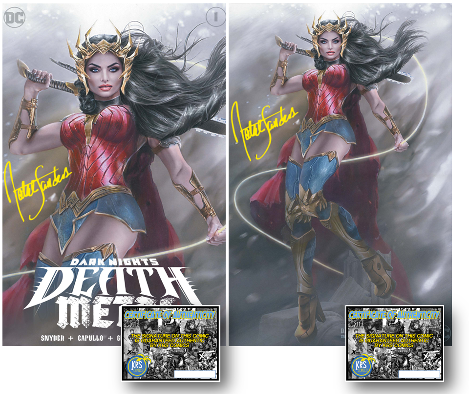 DARK NIGHTS DEATH METAL #1 (OF 6) NATALI SANDERS VARIANT OPTIONS
