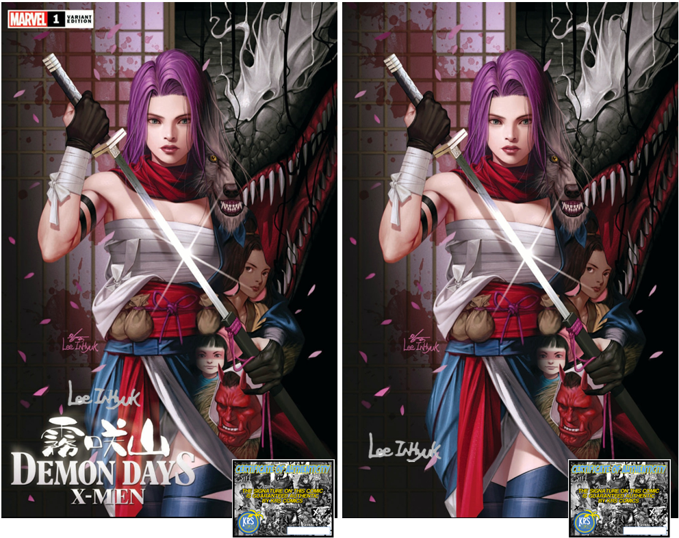 DEMON DAYS X-MEN #1 (OF 3) INHYUK LEE VARIANT OPTIONS