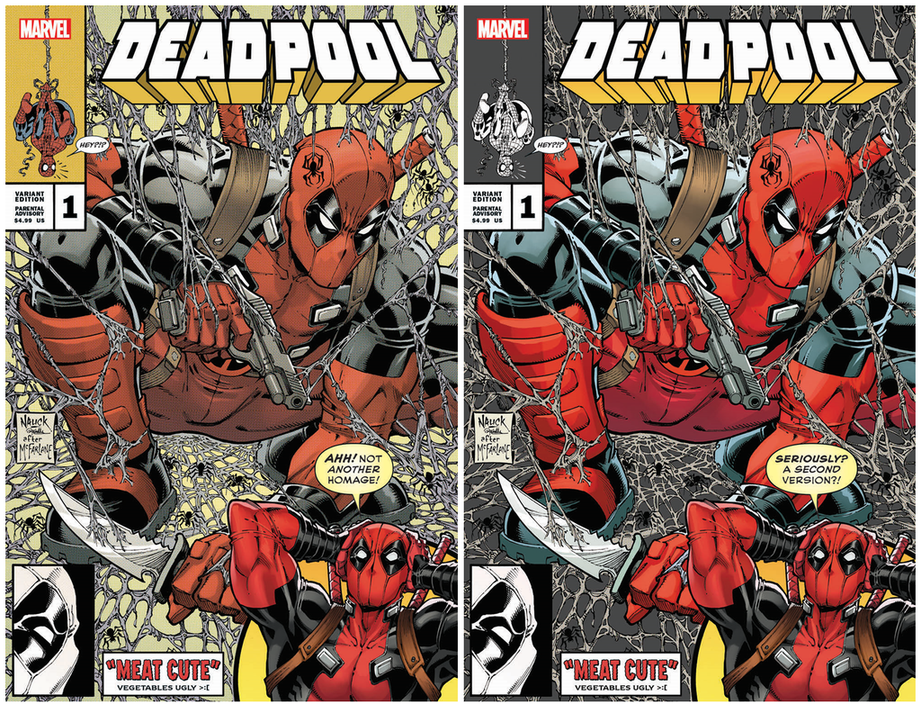 DEADPOOL #1 TODD NAUCK ANTI-HOMAGE EXCLUSIVE OPTIONS