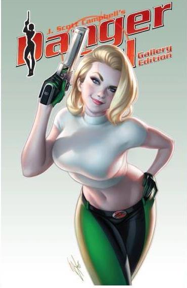 DANGER GIRL GALLERY EDITION KRS COMICS SAN DIEGO CONVENTION EXCLUSIVES