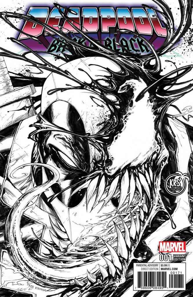 DEADPOOL BACK IN BLACK #1 TYLER KIRKHAM SKETCH VARIANT