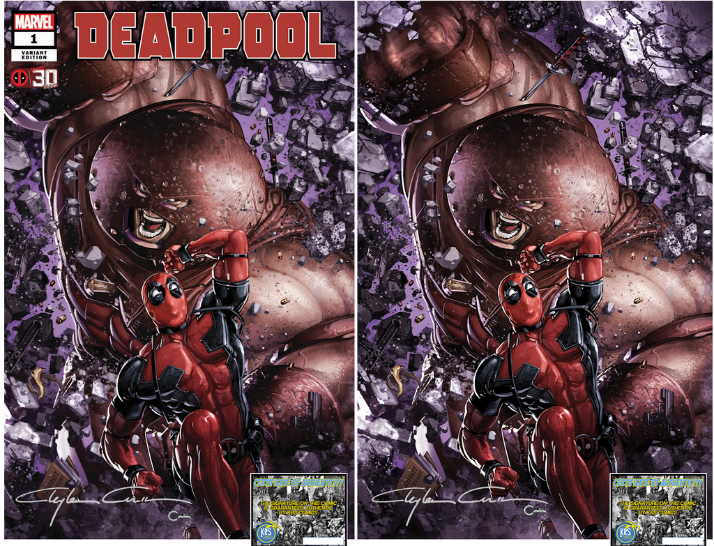 DEADPOOL NERDY 30 #1 CLAYTON CRAIN OPTIONS