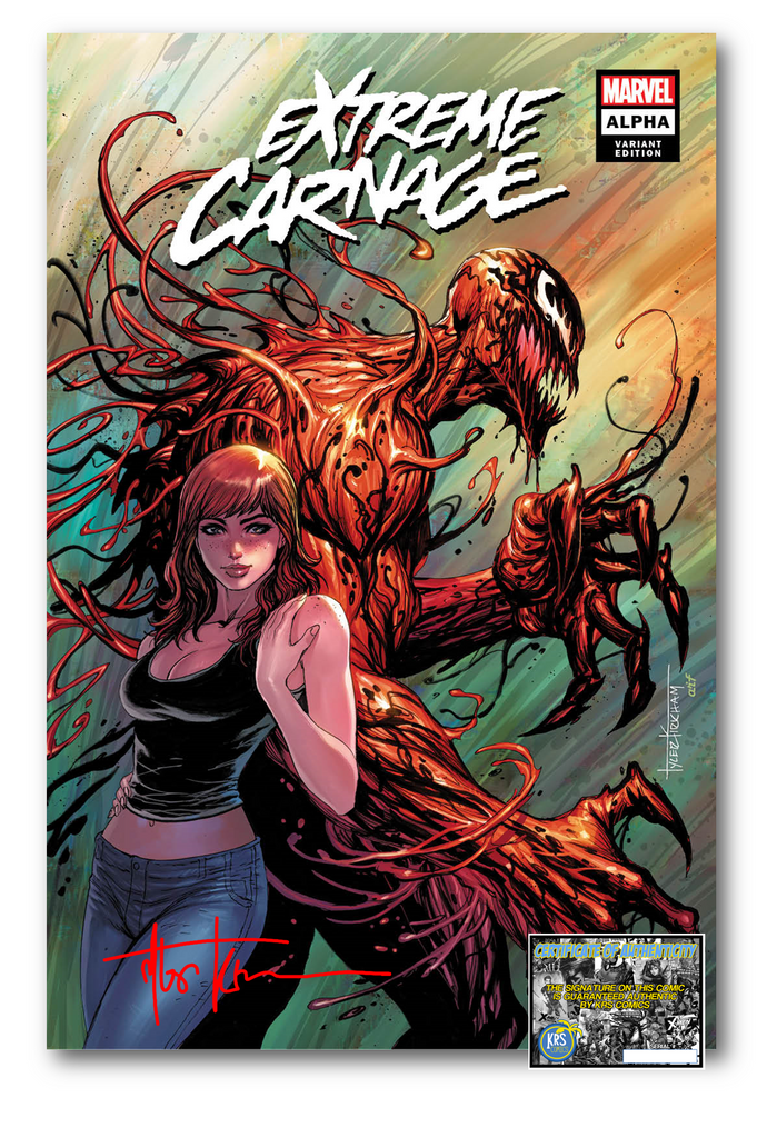 EXTREME CARNAGE ALPHA #1 TYLER KIRKHAM VARIANT OPTIONS