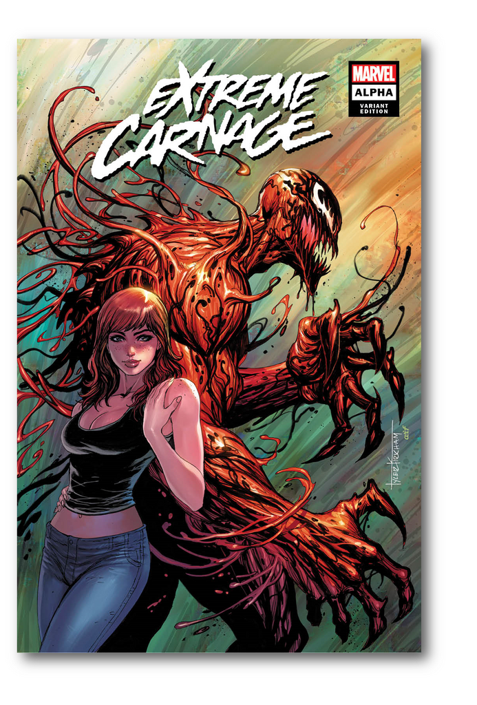 EXTREME CARNAGE ALPHA #1 TYLER KIRKHAM VARIANT OPTIONS