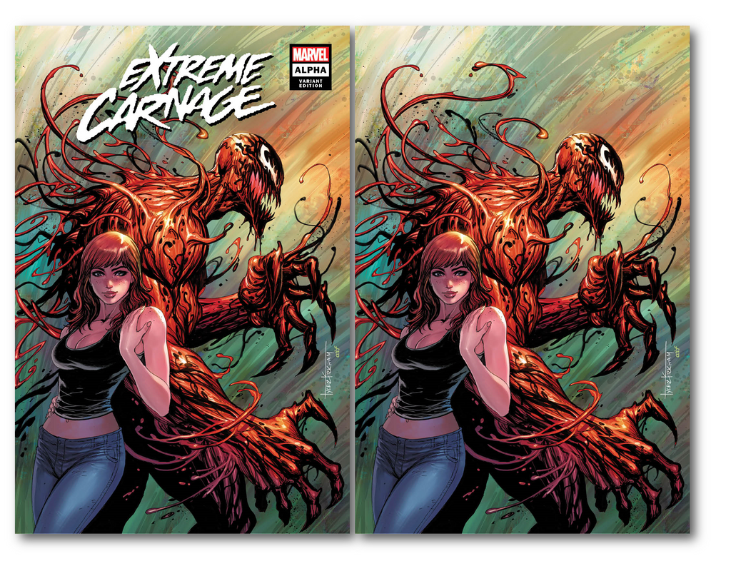 EXTREME CARNAGE ALPHA #1 TYLER KIRKHAM VARIANT OPTIONS