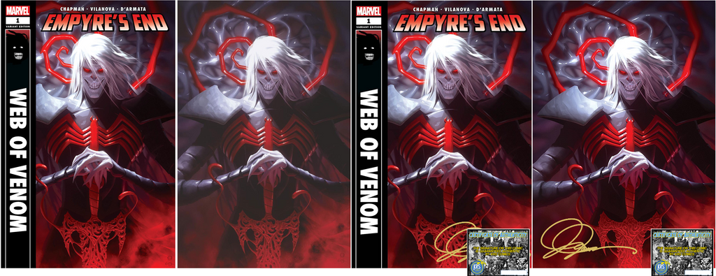WEB OF VENOM EMPYRES END #1 ALEX GARNER VARIANT OPTIONS