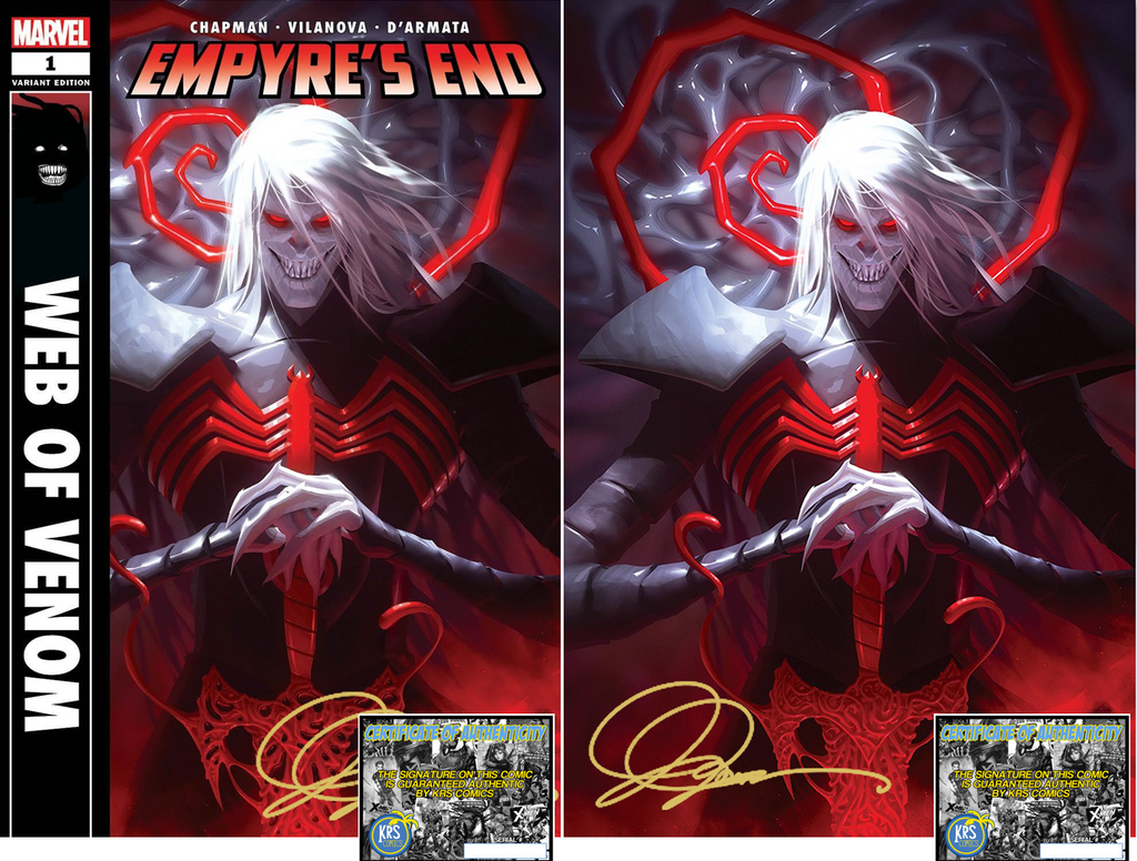 WEB OF VENOM EMPYRES END #1 ALEX GARNER VARIANT OPTIONS