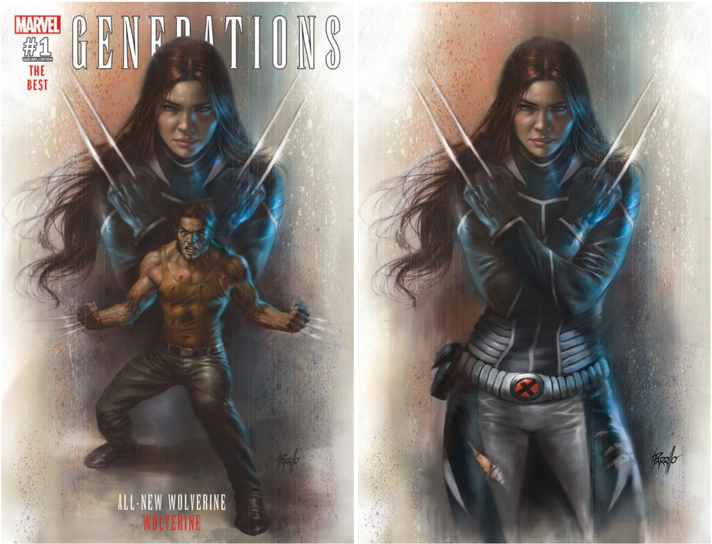 GENERATIONS ALL-NEW WOLVERINE/WOLVERINE #1 LUCIO PARRILLO EXCLUSIVE OPTIONS