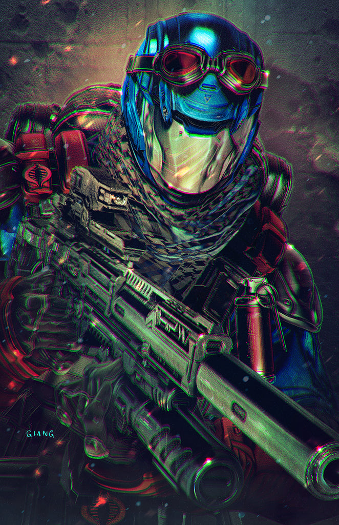 GI JOE A REAL AMERICAN HERO #290 JOHN GIANG EXCLUSIVE OPTIONS