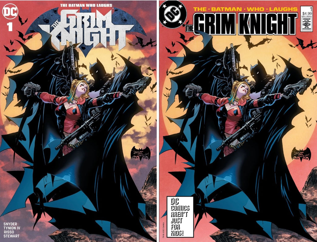 BATMAN WHO LAUGHS THE GRIM KNIGHT #1 PHILIP TAN VARIANTS