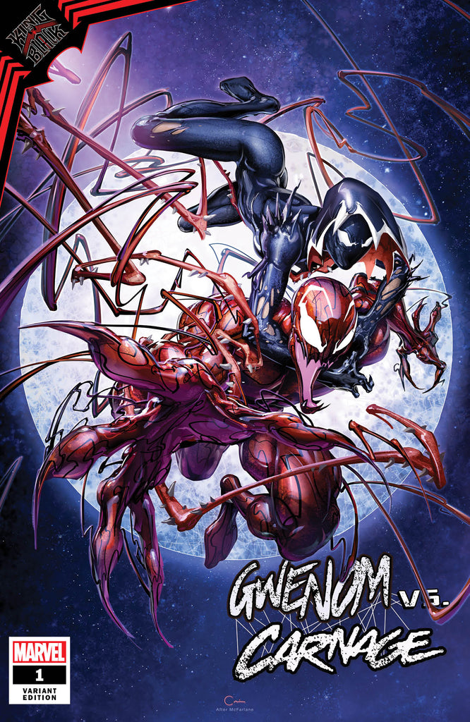KING IN BLACK GWENOM VS CARNAGE #1 (OF 3) CLAYTON CRAIN VARIANT OPTIONS