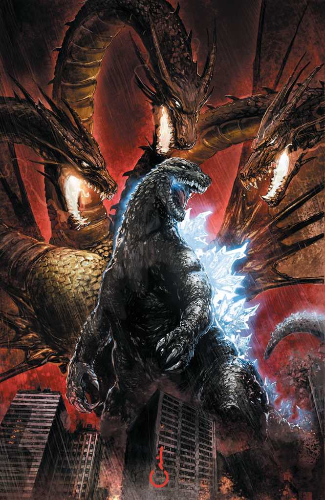 GODZILLA RIVALS VS KING GHIDORAH ONESHOT #1 CLAYTON CRAIN EXCLUSIVE OPTIONS