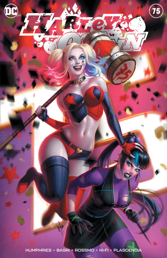HARLEY QUINN #75 WARREN LOUW EXCLUSIVE OPTIONS