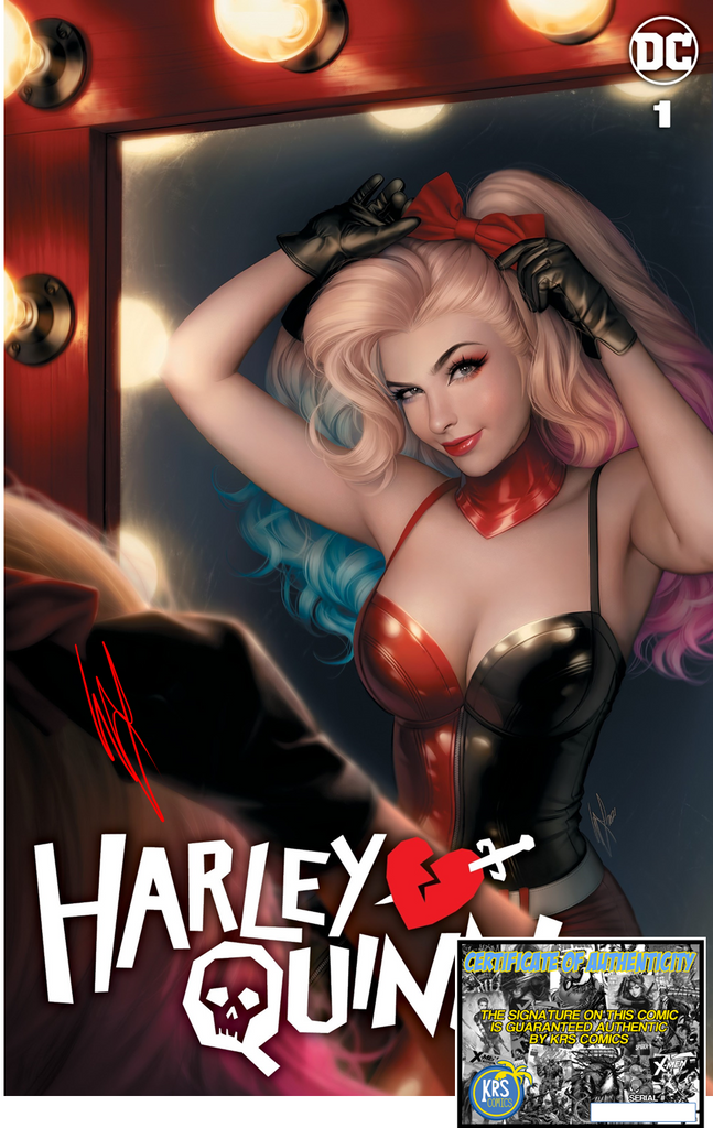 HARLEY QUINN #1 WARREN LOUW VARIANT OPTIONS