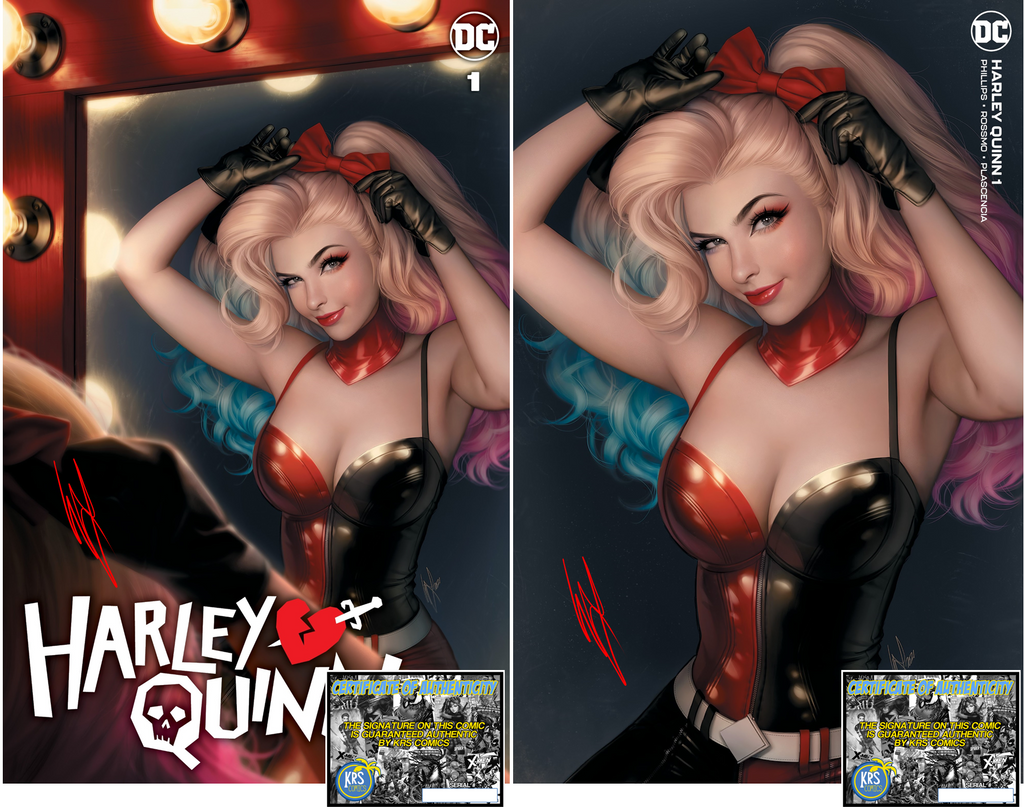 HARLEY QUINN #1 WARREN LOUW VARIANT OPTIONS