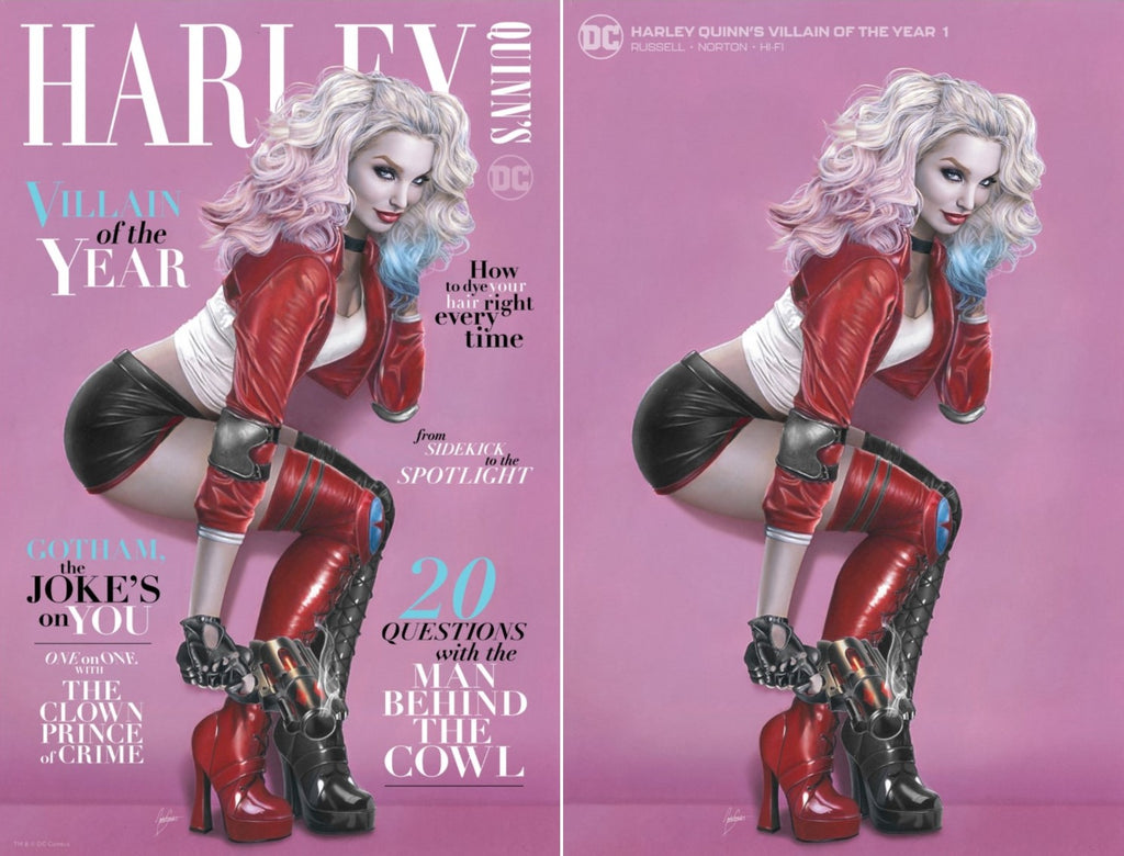 HARLEY QUINN VILLAIN OF THE YEAR #1 NATALI SANDERS VARIANT OPTIONS