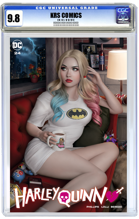 HARLEY QUINN #24 WARREN LOUW EXCLUSIVE OPTIONS