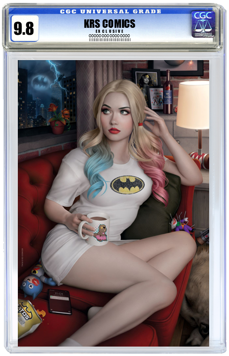 HARLEY QUINN #24 WARREN LOUW EXCLUSIVE OPTIONS