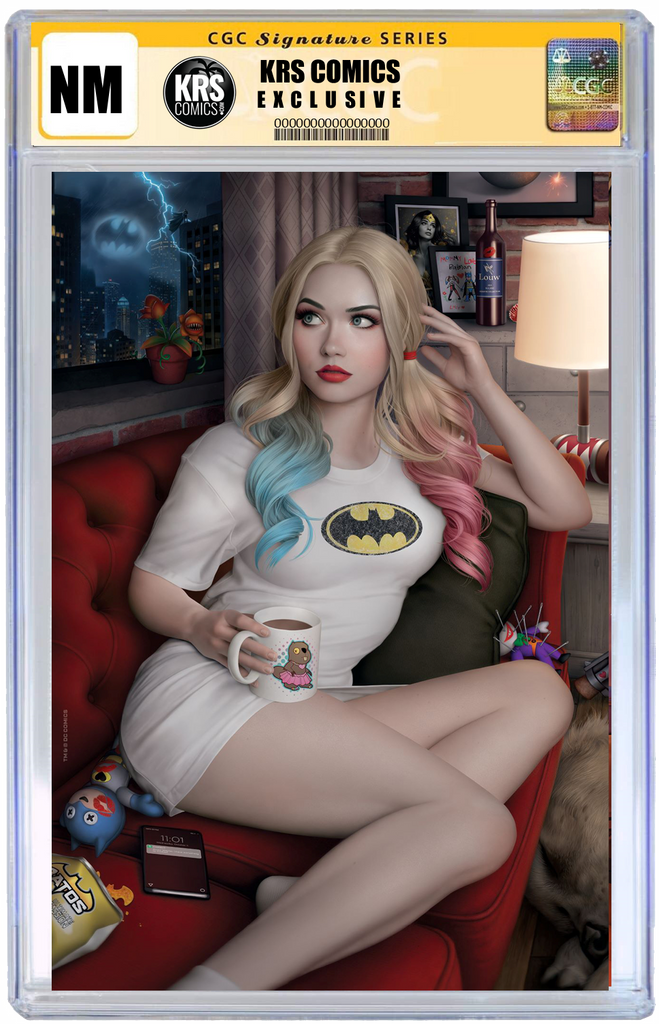 HARLEY QUINN #24 WARREN LOUW EXCLUSIVE OPTIONS