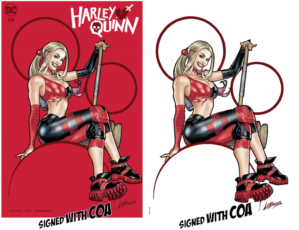 HARLEY QUINN #28 PABLO "LOBOS" VILLALOBOS EXCLUSIVE OPTIONS