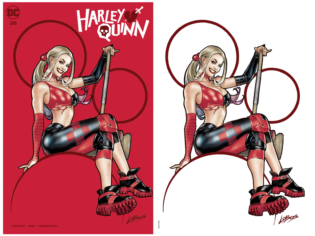 HARLEY QUINN #28 PABLO "LOBOS" VILLALOBOS EXCLUSIVE OPTIONS