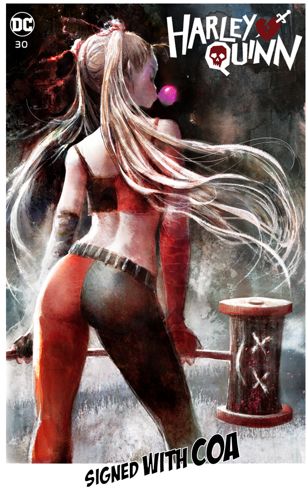HARLEY QUINN #30 SEB MCKINNON EXCLUSIVE OPTIONS