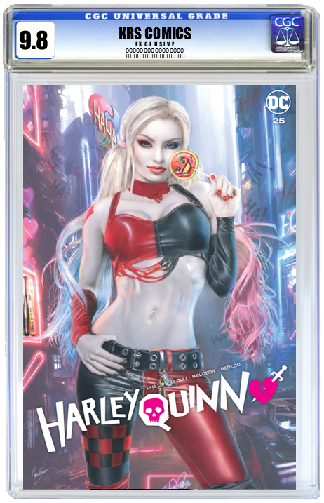 HARLEY QUINN #25 NATALI SANDERS EXCLUSIVE OPTIONS
