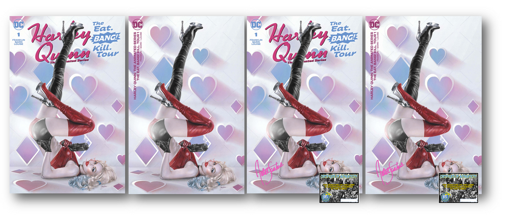 HARLEY QUINN THE ANIMATED SERIES THE EAT BANG KILL TOUR #1 (OF 6) NATALI SANDERS VARIANT OPTIONS