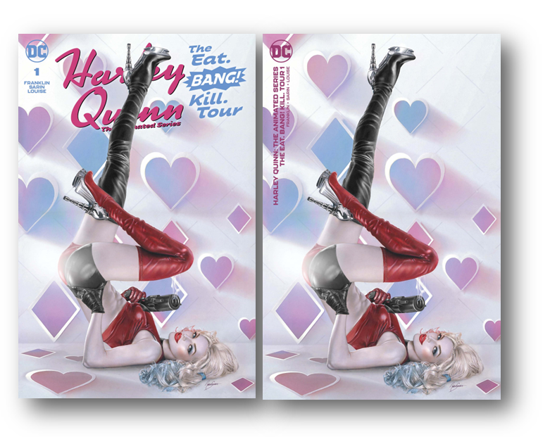 HARLEY QUINN THE ANIMATED SERIES THE EAT BANG KILL TOUR #1 (OF 6) NATALI SANDERS VARIANT OPTIONS