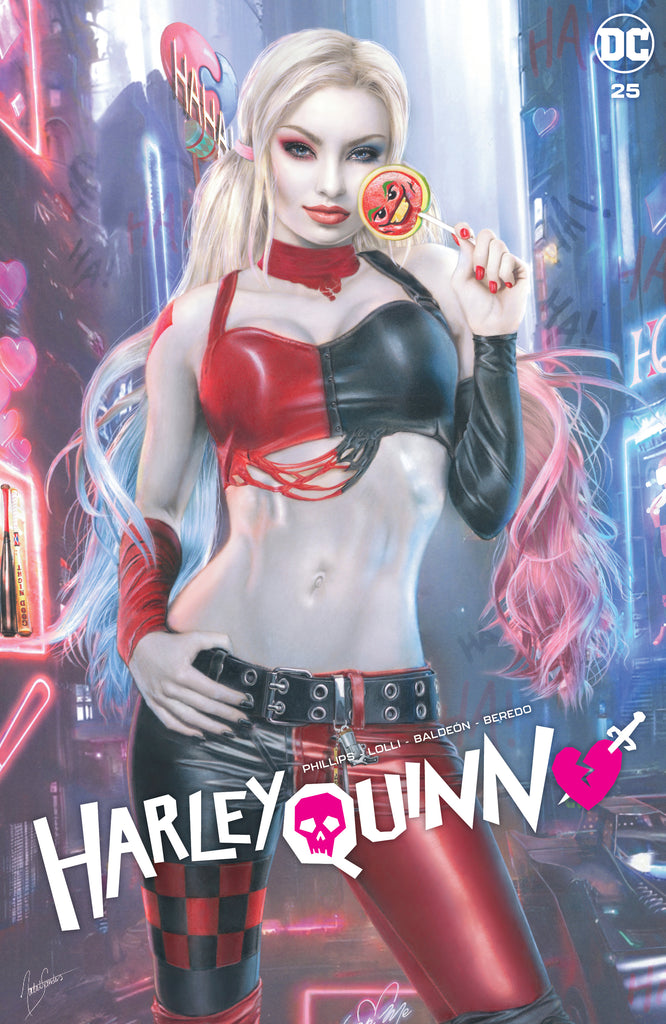 HARLEY QUINN #25 NATALI SANDERS EXCLUSIVE OPTIONS